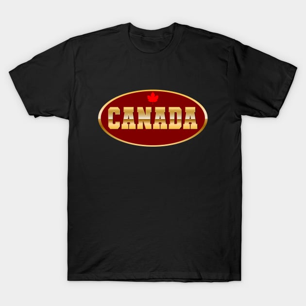 Canada T-Shirt by T-Shirts Zone